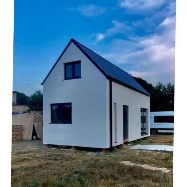 8,5m x 4,1m  z poddaszem