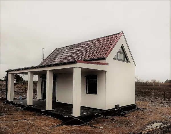 8,5m x 4,1m z poddaszem